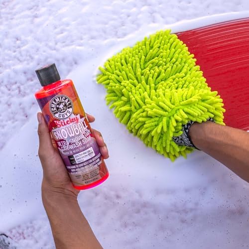 Chemical Guys, Sticky Snowball Ultra Snow Foam Wash Soap, Cherry, 16 oz - Image 3