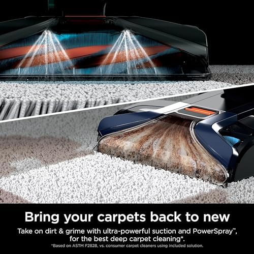 Shark R-EX200 CarpetXpert Deep Cleaner for Carpet, Rugs & Upholstery with StainStriker, Navy - Certified Refurbished - Image 3