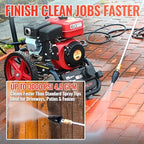 YAMATIC Pressure Washer Turbo Nozzle 5 Spray Nozzles, 3000 PSI 4.0 GPM - Image 5