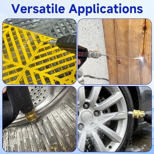 Tool Daily High Pressure Washer Nozzle Kit for Washing, 4 Pack, 2-4 GPM - Image 2