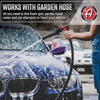 Adam's Foam Gun Car Wash Foam Sprayer - Connects to Garden Hose for Car Washing, No Pressure Washer Required, Use Snow Foam Blaster with Car Soap, Shampoo or Detergent - Image 5