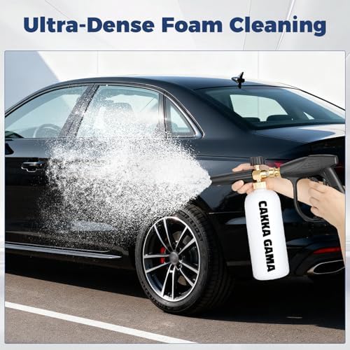 Foam Cannon for Pressure Washer, Industrial Car Wash Foam Sprayer, 1 Liter - Image 6
