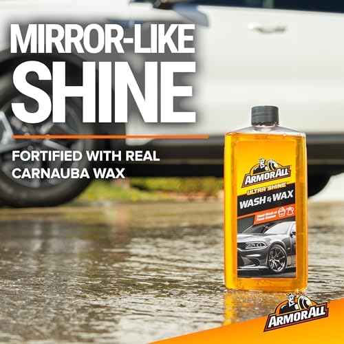 Armor All Car Cleaning Kit, Glass Wipes, Protectant, Wash & Wax, Tire Foam - Image 4
