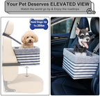 Dog Car Seats for Small Dogs, Upgrade Dog Booster Seat with Metal Frame Construction with Double-Layer Oxford, Perfect for Small Pets up to 20lbs - Image 5