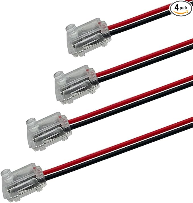 Car Door Handle Light Red LED Ambient light 12V Door Bowl Decorative Light Warning Light Small Size Easy Installation Universal Small Car Ship Use (4PCS) by OUMICCARD