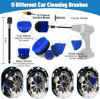 Car Detailing Kit,36pcs Car Detailing Brush Set,Car Cleaning Kit Detail Kit - Image 3