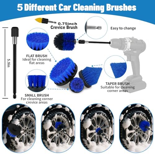 Car Detailing Kit,36pcs Car Detailing Brush Set,Car Cleaning Kit Detail Kit - Image 3