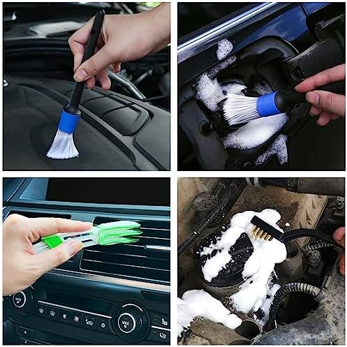 HMPLL 10pcs Car Detailing Kit, Premium Detailing Brush Set - Image 6