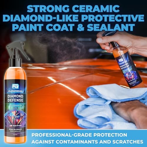 Ceramic Coating Cars & Motorcycles Spray - SiO2 UV Protect - 8oz - Image 2