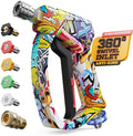 Short Pressure Washer Gun with Swivel, Power Washer Gun by Zhevebaga