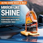 Armor All Cleaning Kit, Car Wash Soap, Wash Mitt & Microfiber Towel - Image 3
