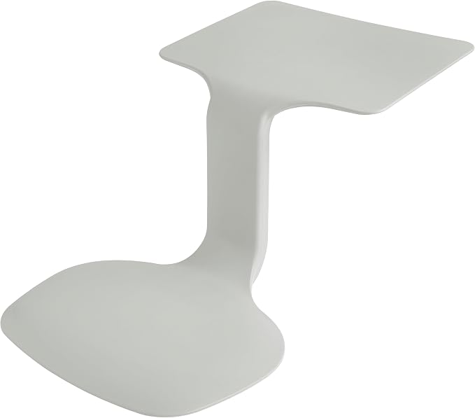 ECR4Kids The Surf Portable Lap Desk, Flexible Seating, Light Grey by ECR4Kids