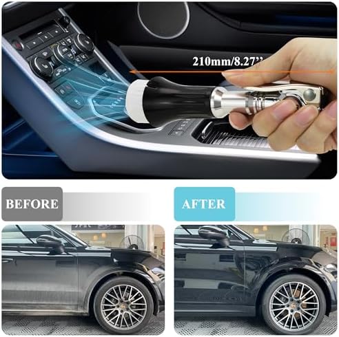 GOCCIDA Mini Tornado Air Blow Gun with Detachable Brush Car Cleaning Kit - Image 5