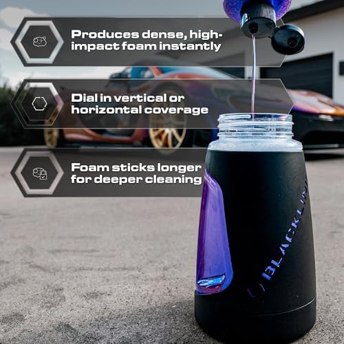 Blackline® Ultra Foam Cannon, 1/4" Quick Connect, Heavy-Duty Thick Foam - Image 3