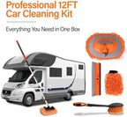 18 FT Reach Car Wash Brush with Long Handle, Car Cleaning Kit - Image 2