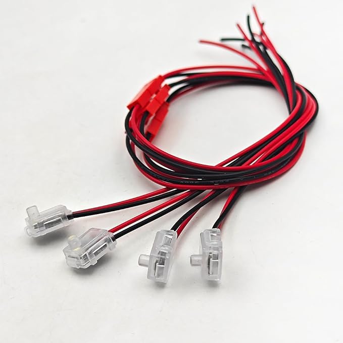 Car Door Handle Light Warm White 3200k Color Temperature LED Ambient light 12V Interior Installation Small Volume Opening 4mm Easy Installation Universal Small Car Ship Use (4PCS) - Image 7