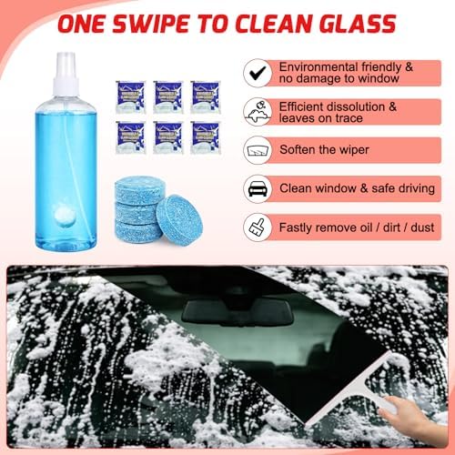 Nilight 37PCS Car Detailing Kit for Interior Exterior Car Care, Red - Image 6
