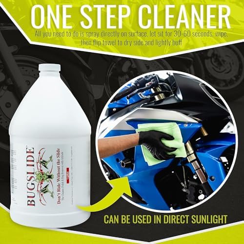 BugSlide Bug Remover Spray – All Purpose Car Cleaner & Detailer, For Vehicle Interior & Exterior Use, Shines, Degreases, Polishes, Wipes Away Bugs on Plastic, Metal,Glass, Windows, Mirrors, 16 oz - Image 5