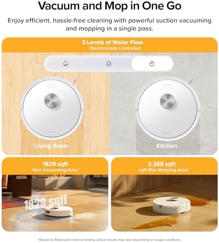 roborock Q7 M5+ Robot Vacuum and Mop, Up to 7-9 Weeks Self-Empty, 10000Pa - Image 5