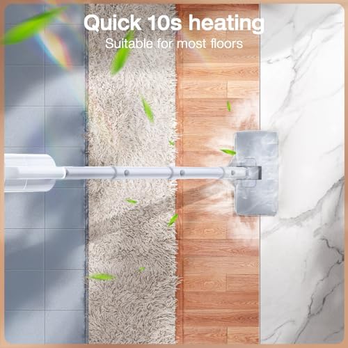 Steam Cleaner, Detachable 10-in-1 Handheld Steam Mop for Multi-Surface - Image 2