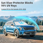 Windshield Sun Shade for Kia Sorento 2016-2026 Sunshade - Image 2