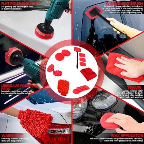 35Pcs Car Detailing Kit, Car Cleaning Kit and Detailing Brush Set - Image 5