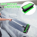 Car Wash Kit, 62'' Car Wash Brush with Long Handle, Soft Bristle Scratch-Free Car Detailing Brush Cleaning Kit, with Wash Mitt Towel Window Squeegee Tire Brush for Car SUV Truck RV Cleaning - Image 3