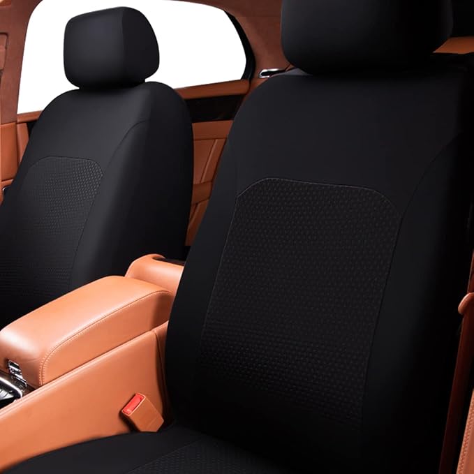 Flying Banner Car Seat Covers Front Seats Rear Bench Polyester car seat Protectors Easy installations Rear Bench Split Classic Man Lady Truck - Image 4