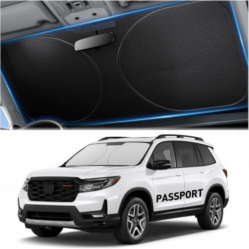 Zanch Windshield Sun Shade for Honda Passport 2019-2026 by Zanch