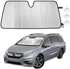 EcoNour Foldable Sun Shade Fit for Honda Odyssey 2018-2024 2025 2026 by EcoNour