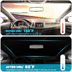 Foldable Front Windshield Sunshade fit for Honda HR-V 2016-2022 - Image 3