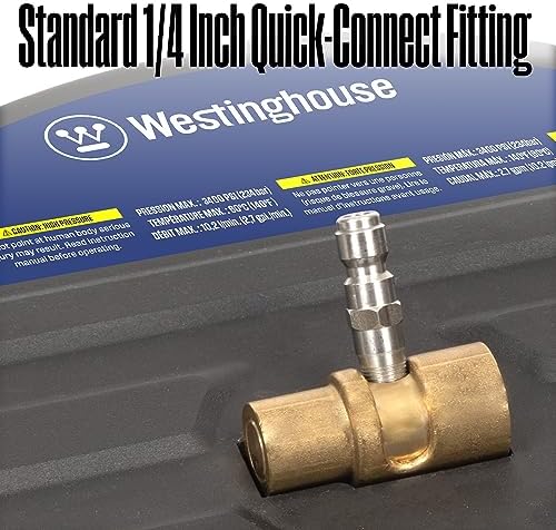 Westinghouse Universal 15” Pressure Washer Surface Cleaner Attachment - 3400 Max PSI, 1/4” Connector - For Gas and Electric Pressure Washers - Image 3