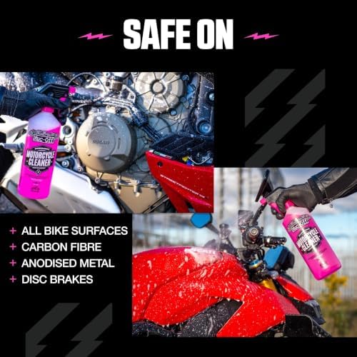 Muc-Off Nano-Tech Motorcycle Cleaner, 5 Liter - Fast-Action, Biodegradable Motorbike Cleaning Spray - Safe On All Surfaces and All Types of Motorcycle -667US - Image 4
