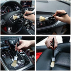 HMPLL 10pcs Detailing Brush Set, White - Image 5