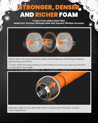 maXpeedingrods Foam Cannon for Pressure Washer, Quick Release Foam Cannon - Image 5