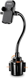 Cup Holder Phone Mount 15 Inch Adjustable Gooseneck Arm for Car | Adjustable long arm and stable cup holder base keep your phone secure, easy to reach, and clear to view while driving by Esoulk