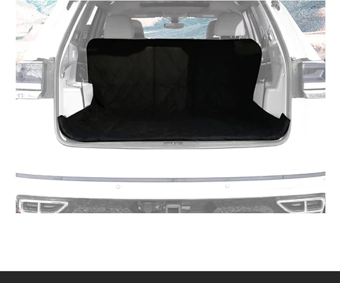 TRAPSKI Waterproof SUV Cargo Liner & Cover for fold Down 60/40 Divided Seats with Pass-Through Option to Protect Against Snow, ice, Water, Dirt & Pets from Outdoor Activities… (Small) by TRAPSKI