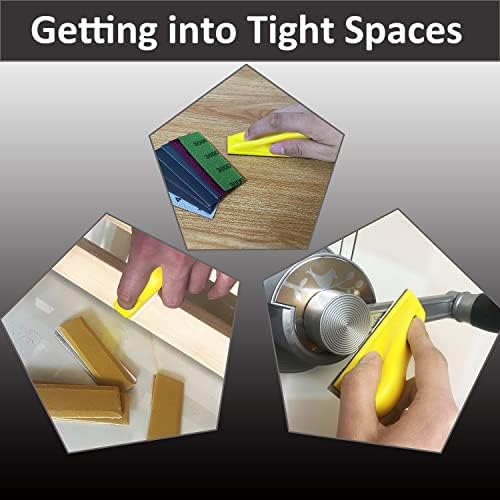 70PCS Micro Detail Sander Kit, Silicon Carbide Wet Dry Sandpaper - Image 5