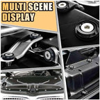 smilfuy 20PCS Aluminum Bumper Fender Washer Stainless Steel Bolts, Black - Image 6