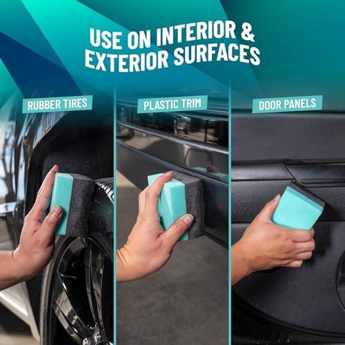 Chemical Guys, Wonder Wave Durafoam Large Tire Shine Applicator, 4 Pack - Image 5