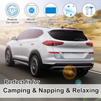 TINGLU Window Shades for Hyundai Tucson 2016-2021 (Not for 2022 Tucson) Accessories Car Side Full Windows Rear Triangular Windshield Sun Shade Sun UV Rays Privacy Protection for Camping Napping 8PCS - Image 6
