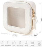 Clear Makeup Bag Small, Mini Travel Cosmetic Case Transparent TSA Approved Toiletry Bag with Zipper Portable Make Up Pouch for Purse Traveling Car Essentials Organizer for Women Men - Image 6