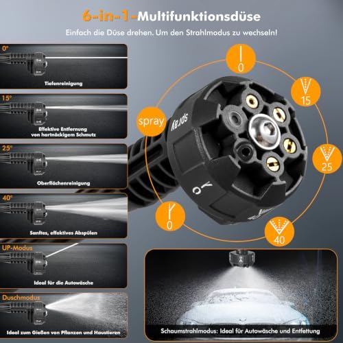 Cordless Portable Washer, Battery Operated Washer with Brushless Motor - Image 5