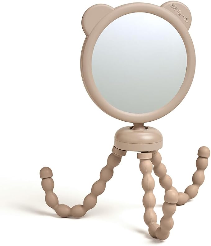 Itzy Ritzy Stroller Mirror, 360° Swivel Baby Stroller Accessory (Bear) | 360° Swivel Mirror, Tilting Design & Easy-Attach Wraparound Legs Provide Convenient Baby Monitoring During Stroller Walks by Unknown