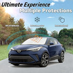 Windshield Sun Shade for Toyota C-HR 2018-2024 Toyota CHR - Image 3