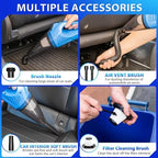 THINKWORK Car Cleaning Kit with Vacuum,Deep Cleaning for Interior Detailing - Image 5