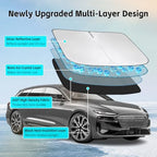 Windshield Sun Shade for Audi A6 2012-2026 Sunshade - Image 3