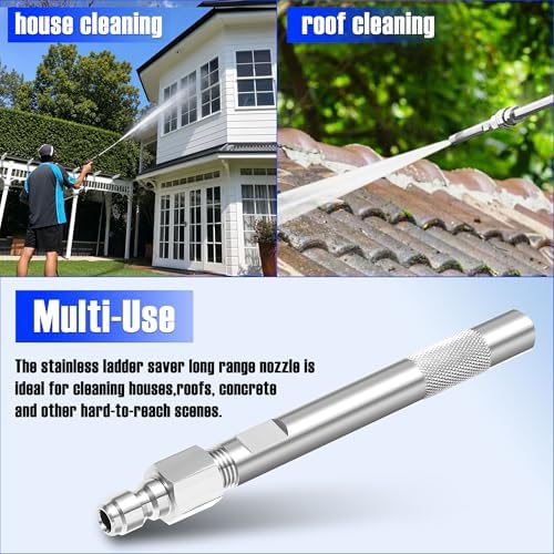 JOEJET Shooter Tip for Pressure Washer, 1/4" Quick Connect - Image 4