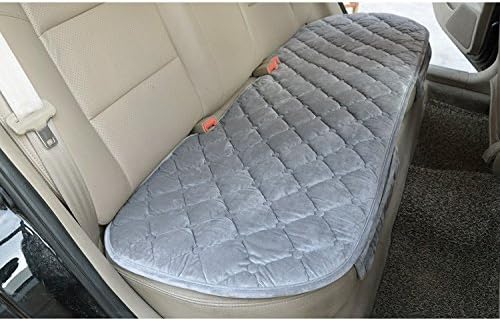 SEDETA Silk Velvet Auto Car Vehicle Long Rear Seat Chair Cover Protective Cushion Mat pad for Baby, SUV, Skin-Friendly c - Image 3