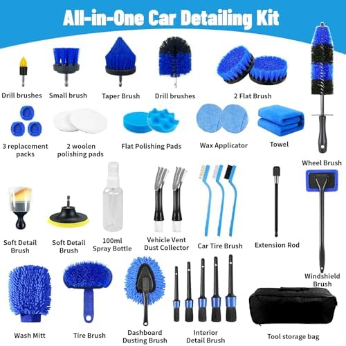 Car Detailing Kit,36pcs Car Detailing Brush Set,Car Cleaning Kit Detail Kit - Image 2